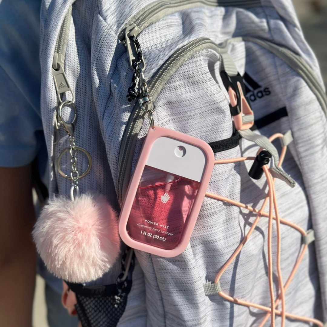 All Silicone Cases With Keychain for Touchland Hand Sanitizer Spray *SANITIZER NOT INCLUDED*