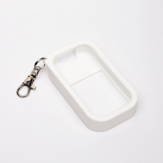 Silicone Snow White Case Keychain for Touchland Hand Sanitizer Spray *SANITIZER NOT INCLUDED*