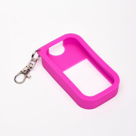 Silicone Purple Rain Case Keychain for Touchland Hand Sanitizer Spray *SANITIZER NOT INCLUDED*